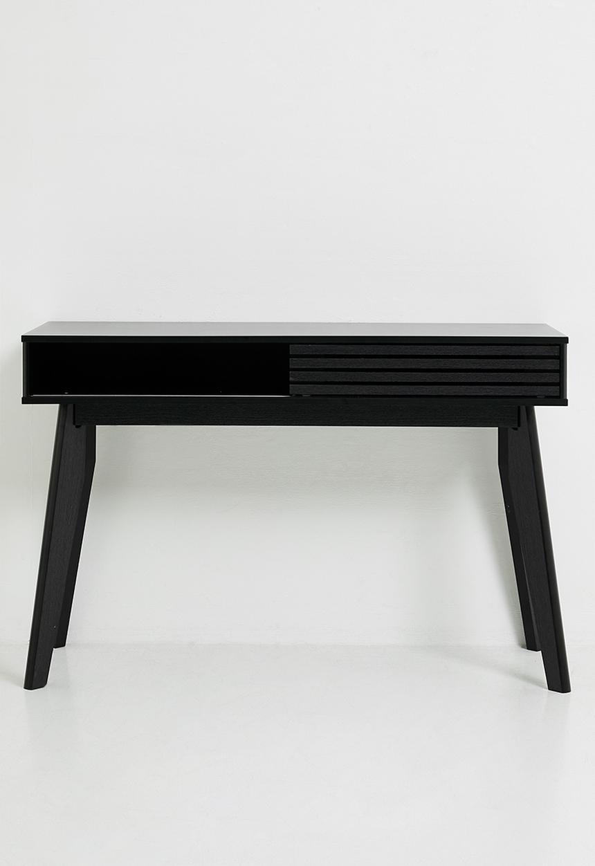 Sixth Floor - Slatted desk - black