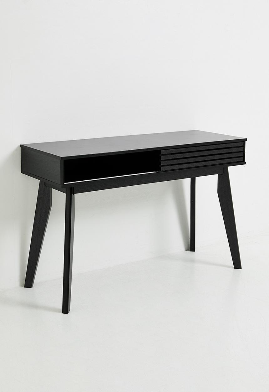 Sixth Floor - Slatted desk - black