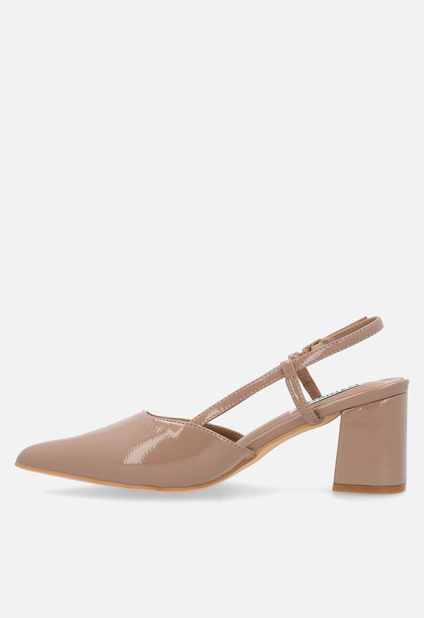 Madison® - Nanny closed toe slingback - nude