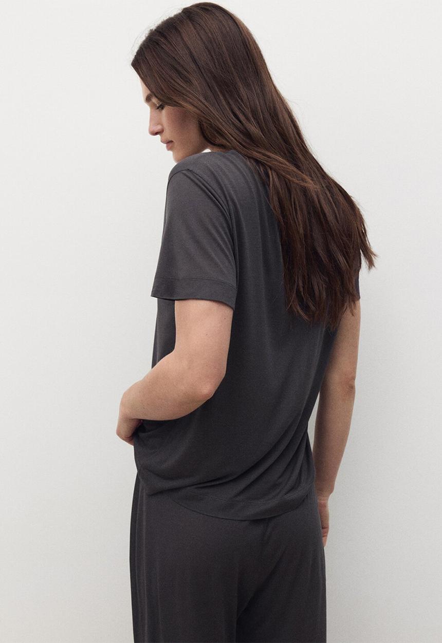 MANGO - Pyjama t-shirt kas- grey