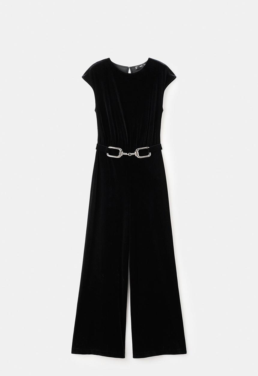 MANGO - Jumpsuit xvito - black
