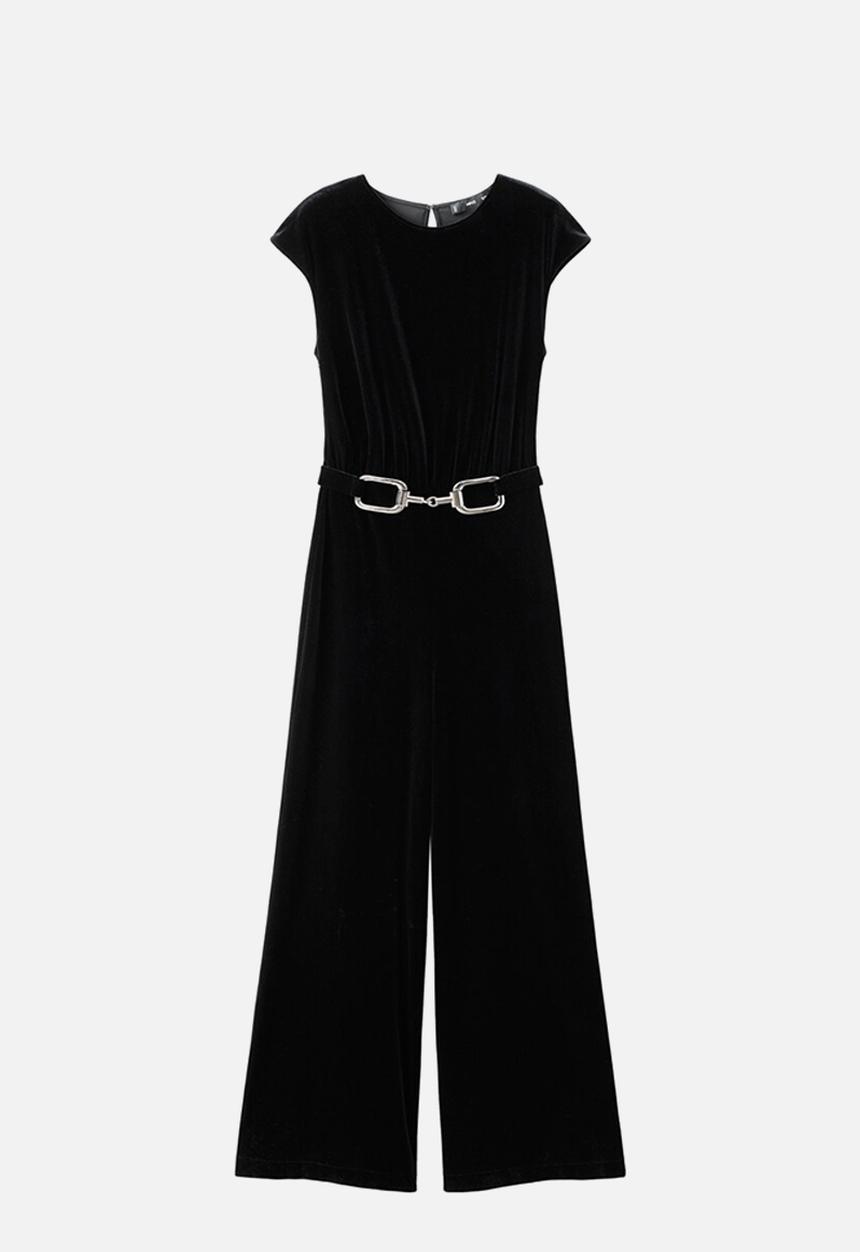 MANGO - Jumpsuit xvito - black