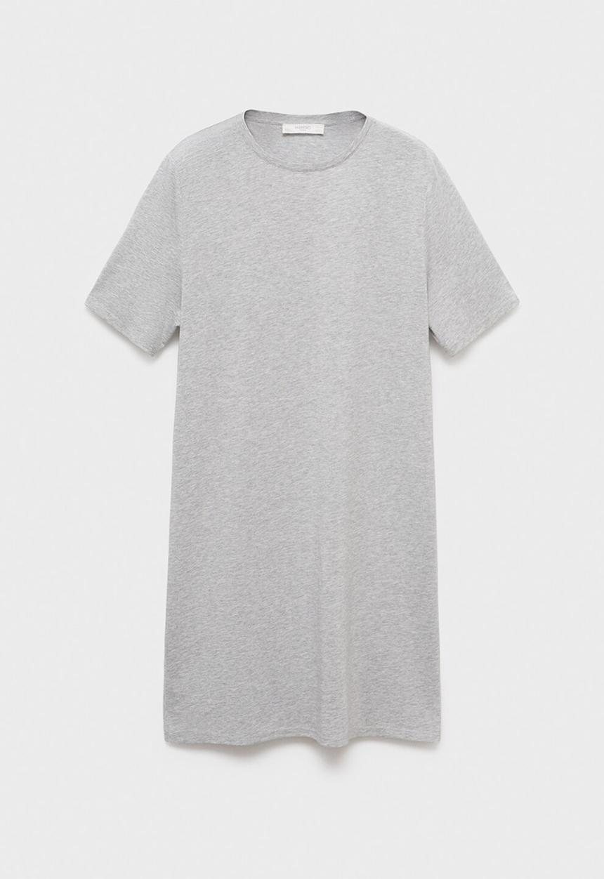 MANGO - Nightgown ramram- grey
