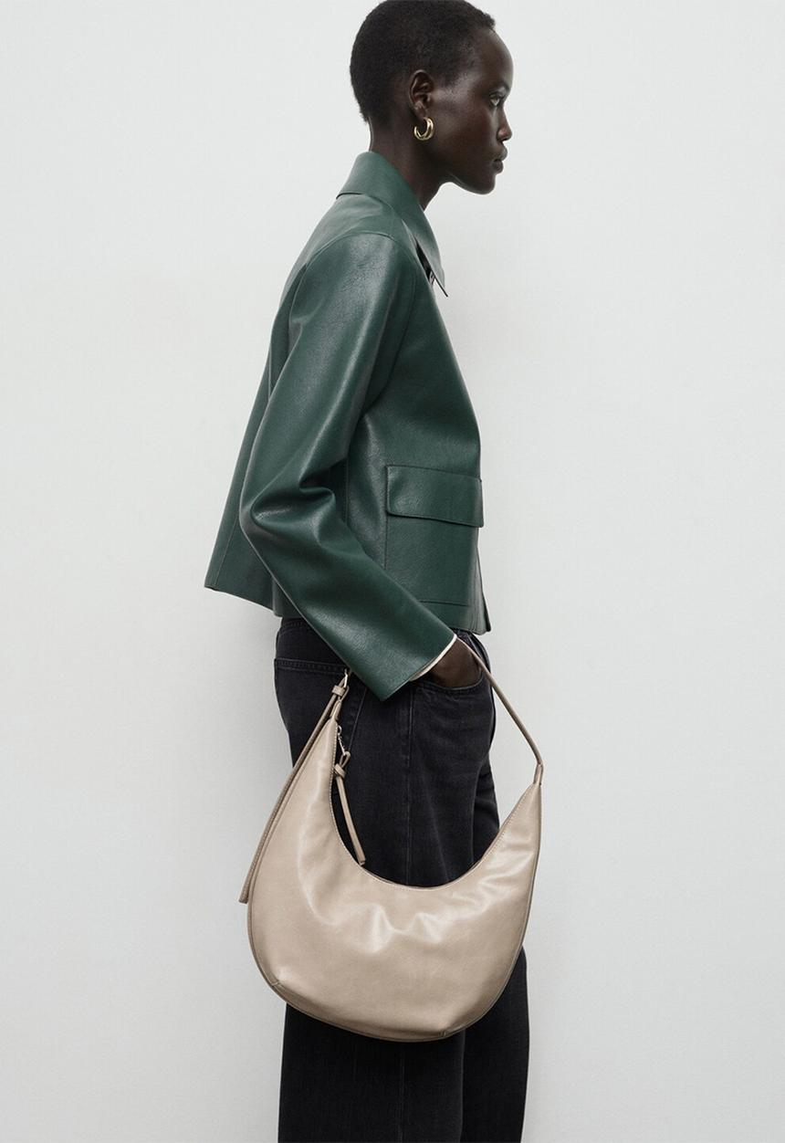 MANGO - Jacket sabina - green