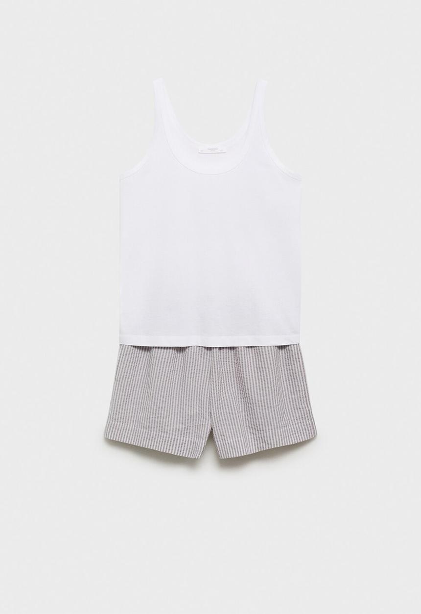 MANGO - Pyjama comboset- grey