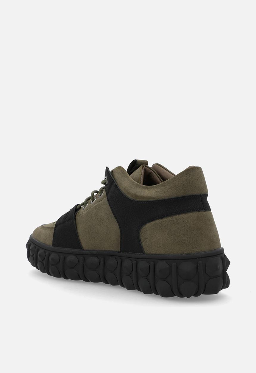 MAZERATA - PIGALE 2 Faux Nubuck - Olive