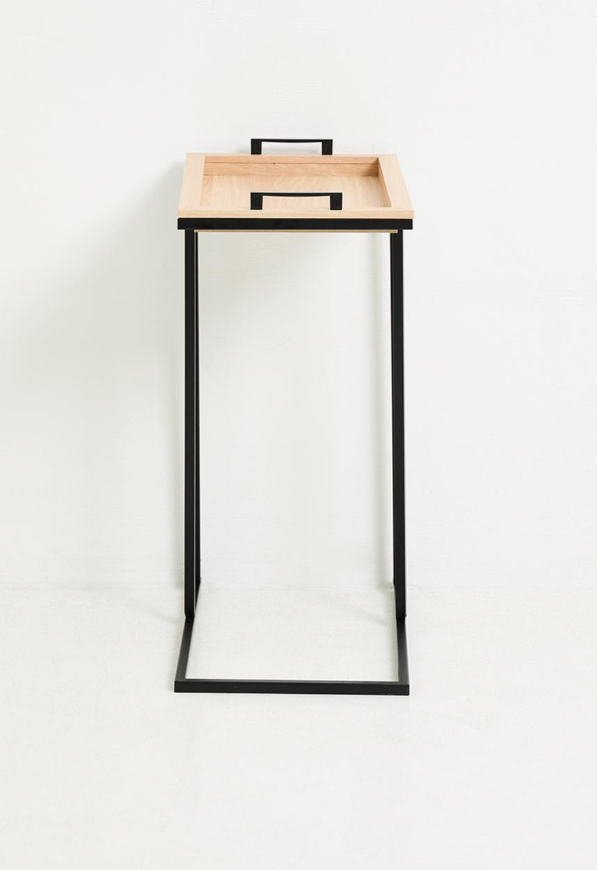 H&S - Tray sofa table - black/natural