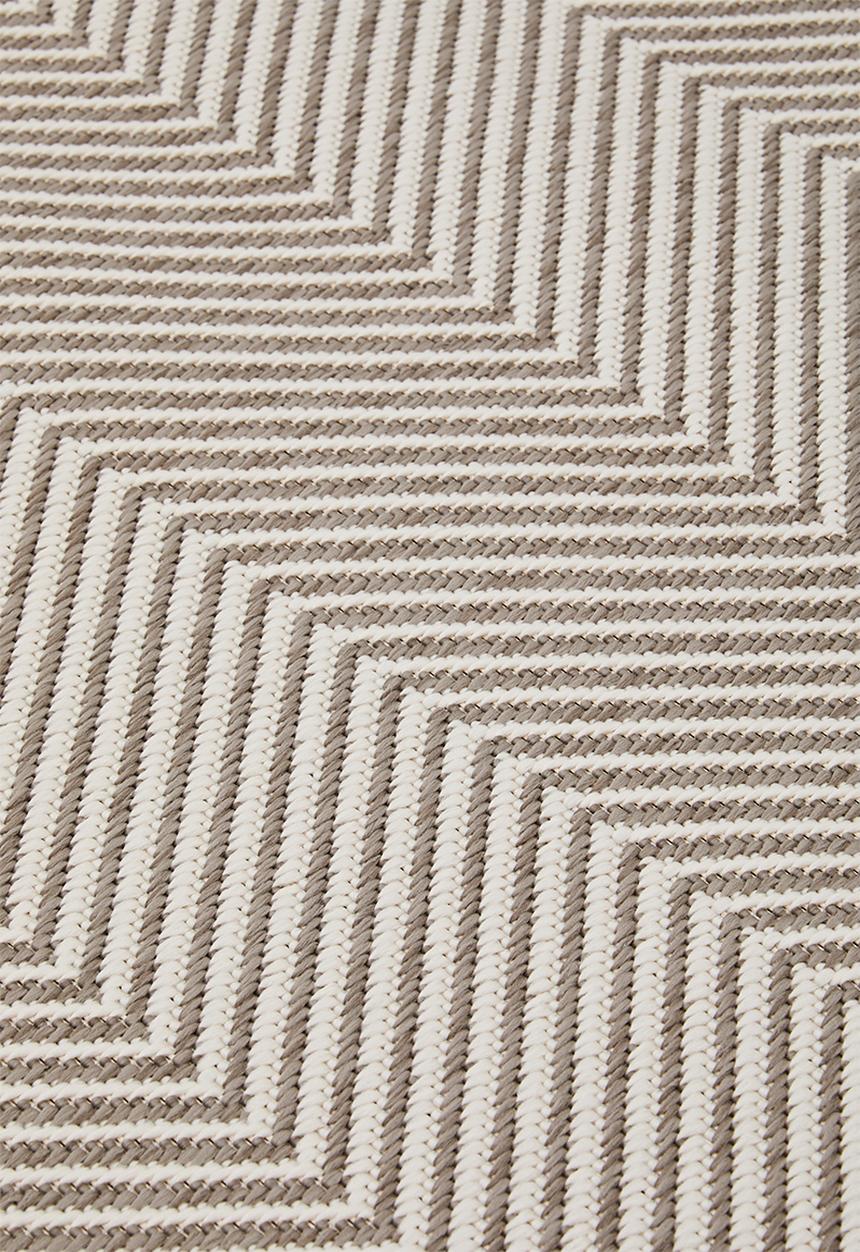 Fotakis - Zig Outdoor/Indoor Rug Taupe