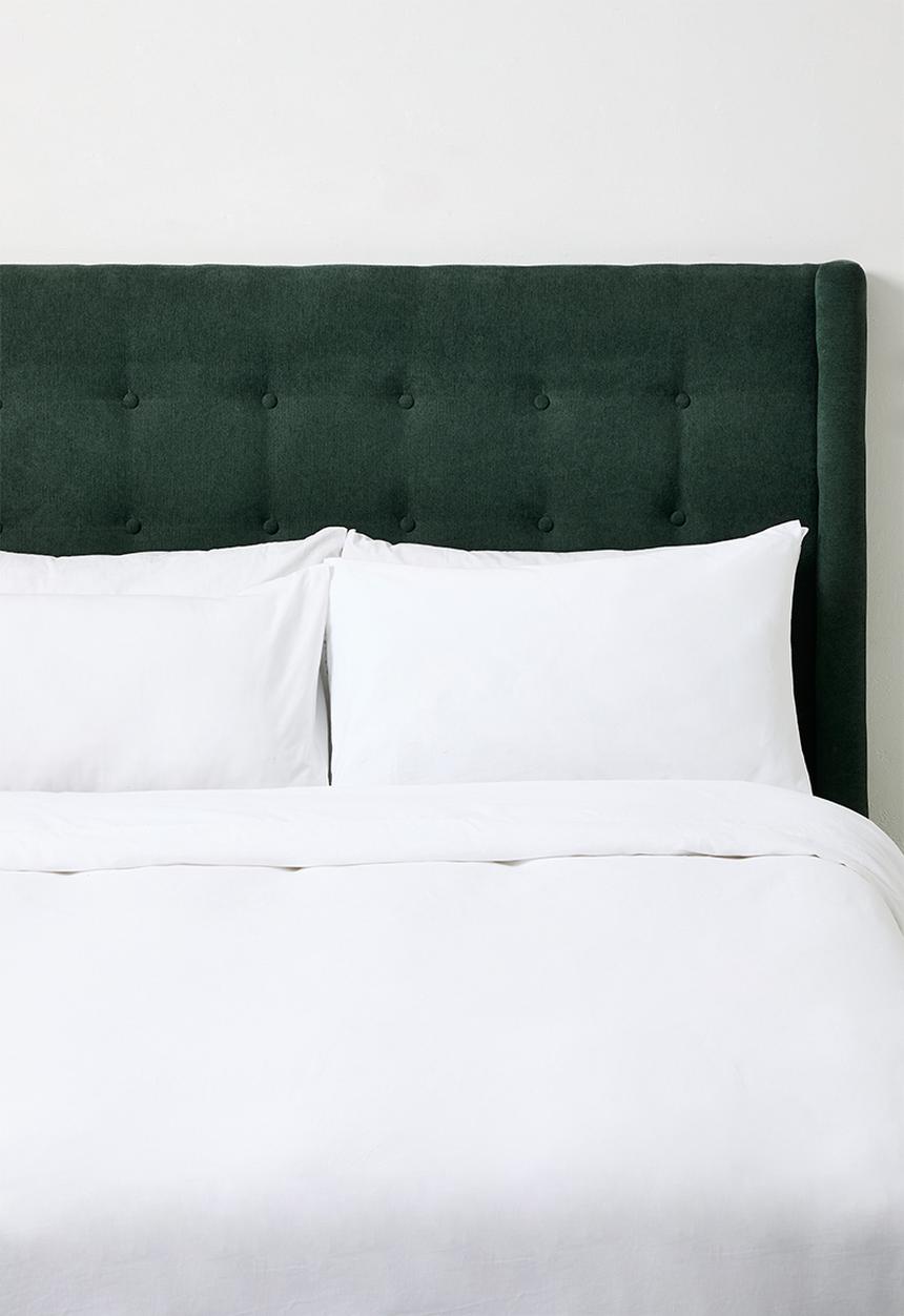 Sixth Floor - Billy Button Headboard - Green