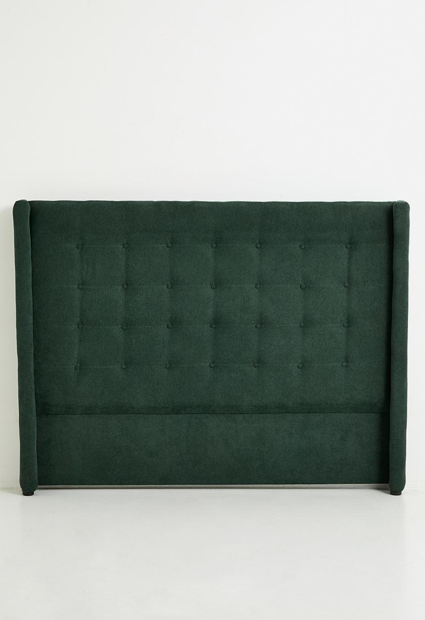 Sixth Floor - Billy Button Headboard - Green