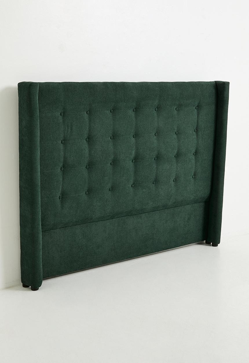 Sixth Floor - Billy Button Headboard - Green