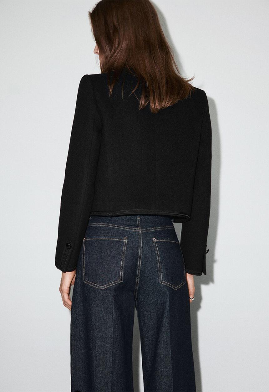 MANGO - Jacket christy - black