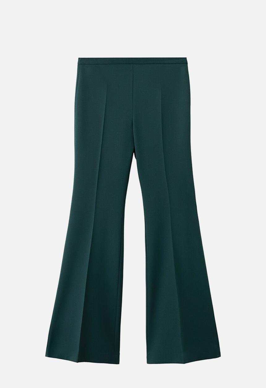 MANGO - Trousers irese - green