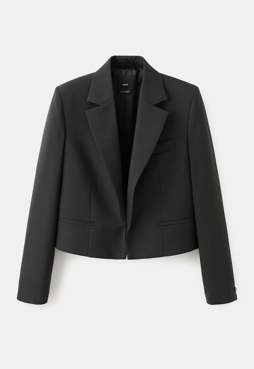 MANGO - Blazer garbo - black