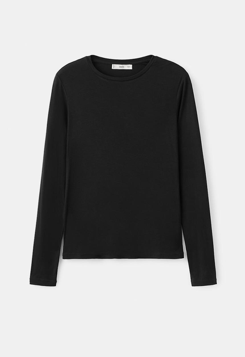 MANGO - T-shirt secondca - black
