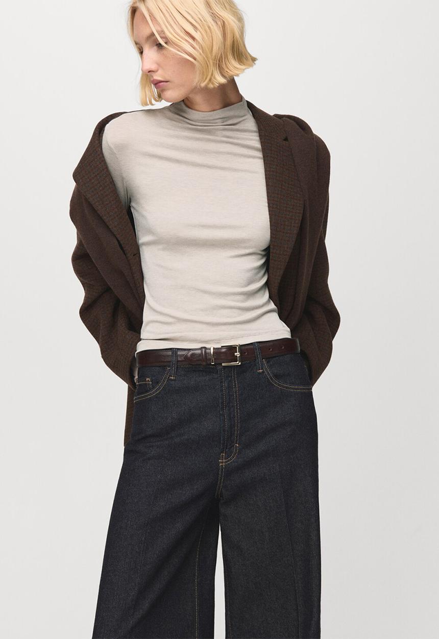 MANGO - T-shirt secondpe - light/pastel brown