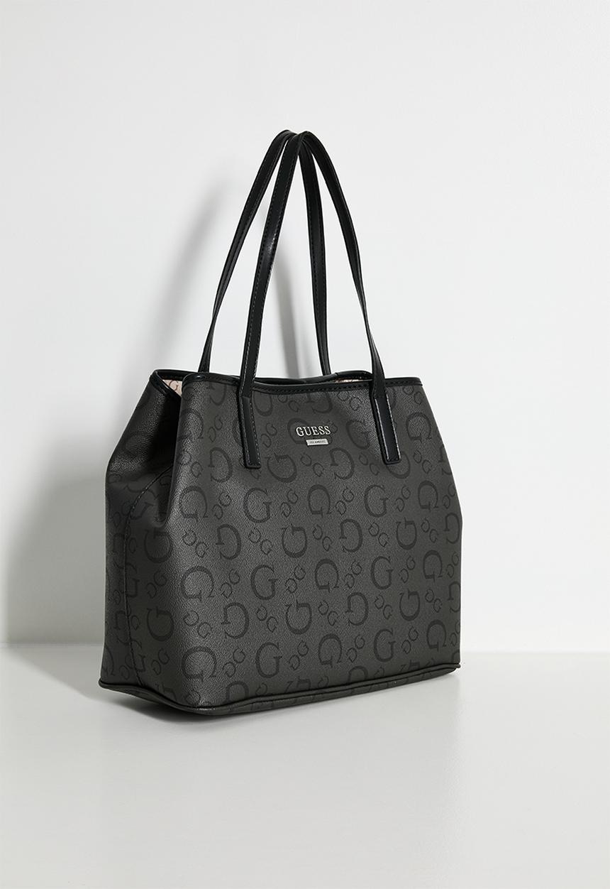 GUESS - Portini trap tote bag-coal