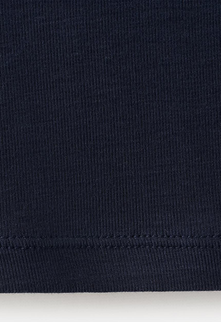 MANGO - T-shirt secondpe - navy