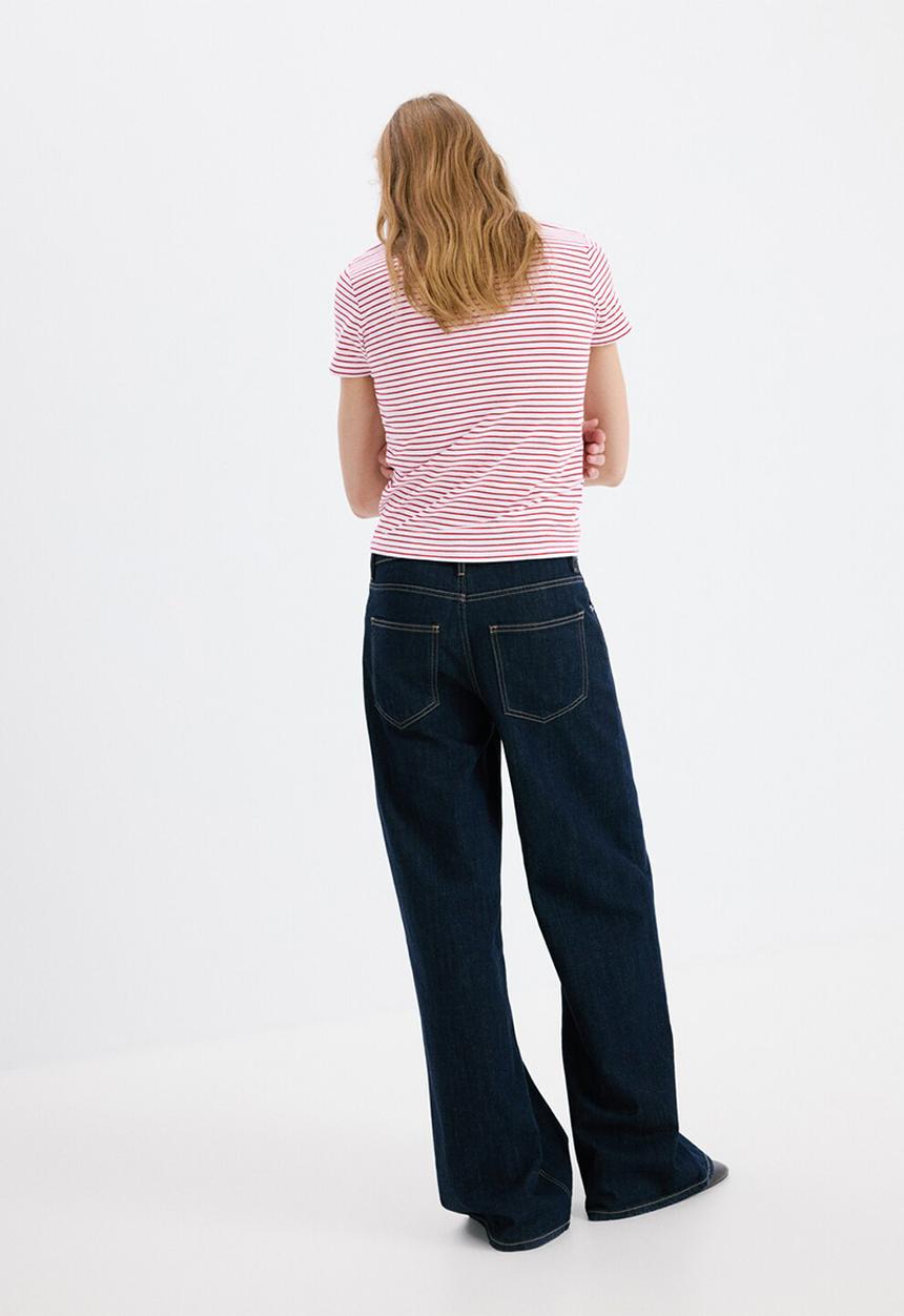 MANGO - T-shirt mangora-w - bright red