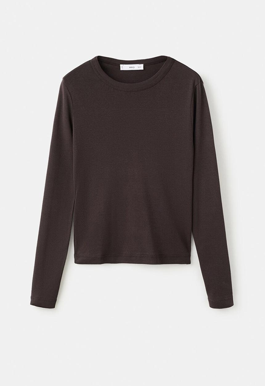 MANGO - T-shirt eni - brown