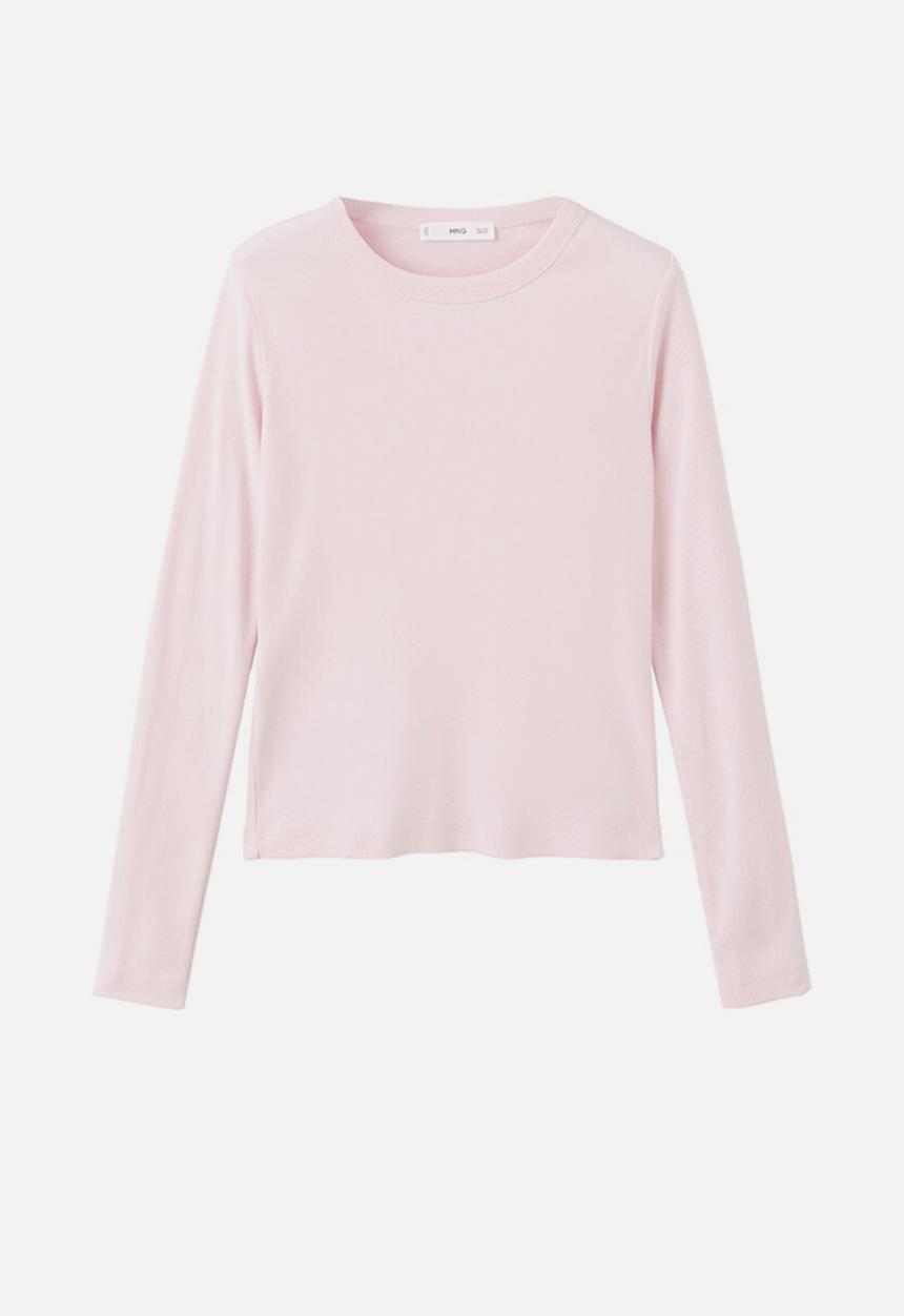 MANGO - T-shirt eni - light/pastel pink