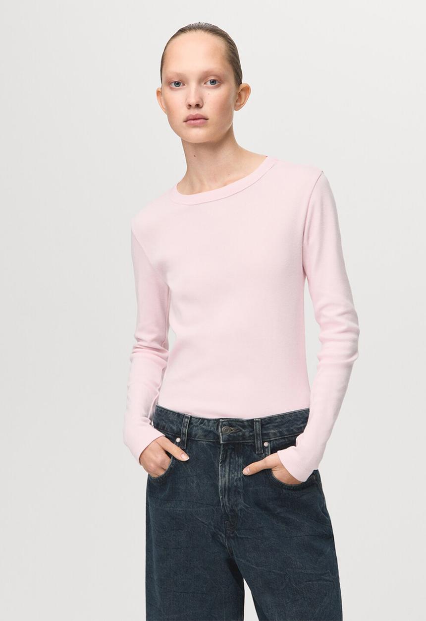 MANGO - T-shirt eni - light/pastel pink