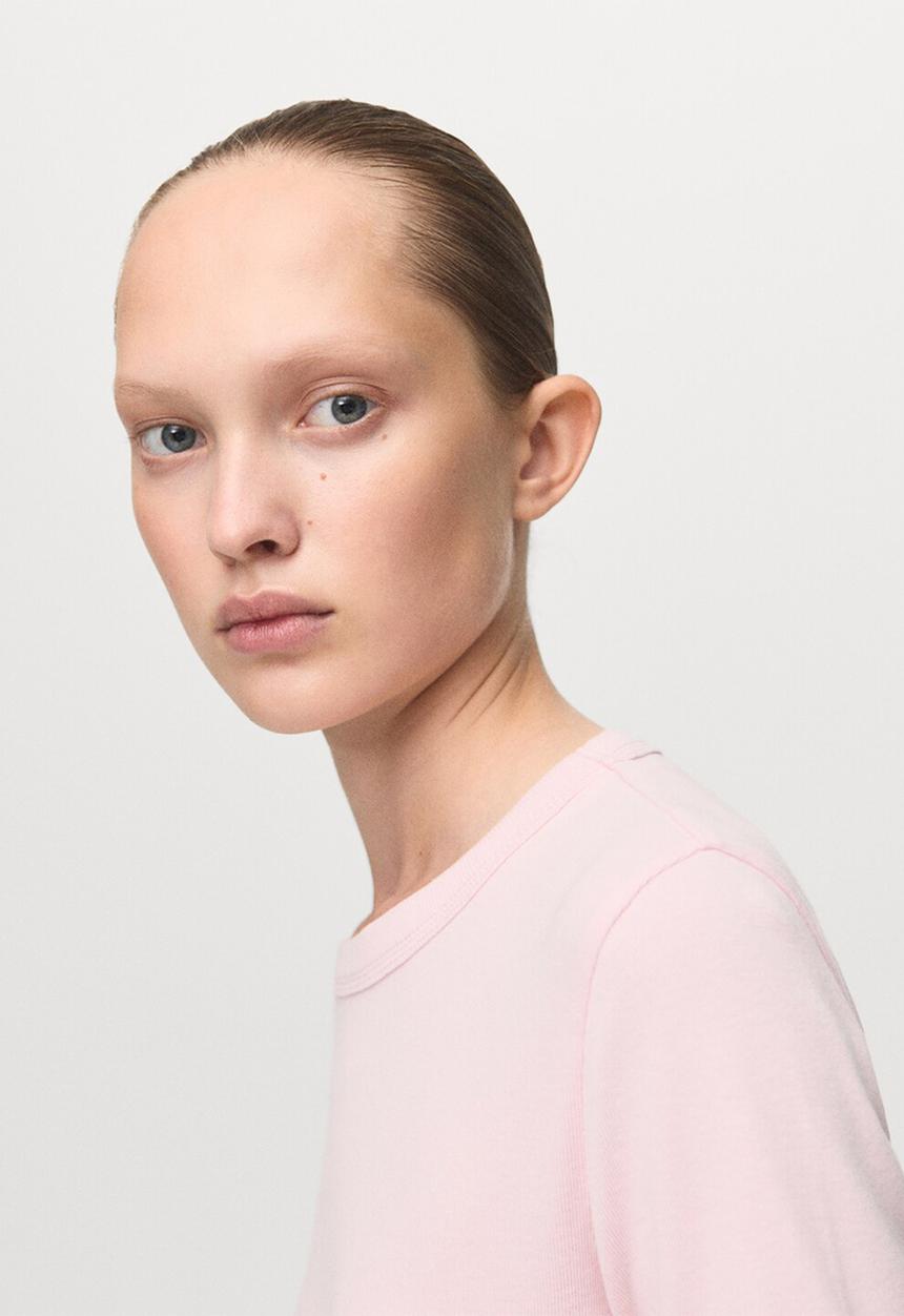 MANGO - T-shirt eni - light/pastel pink