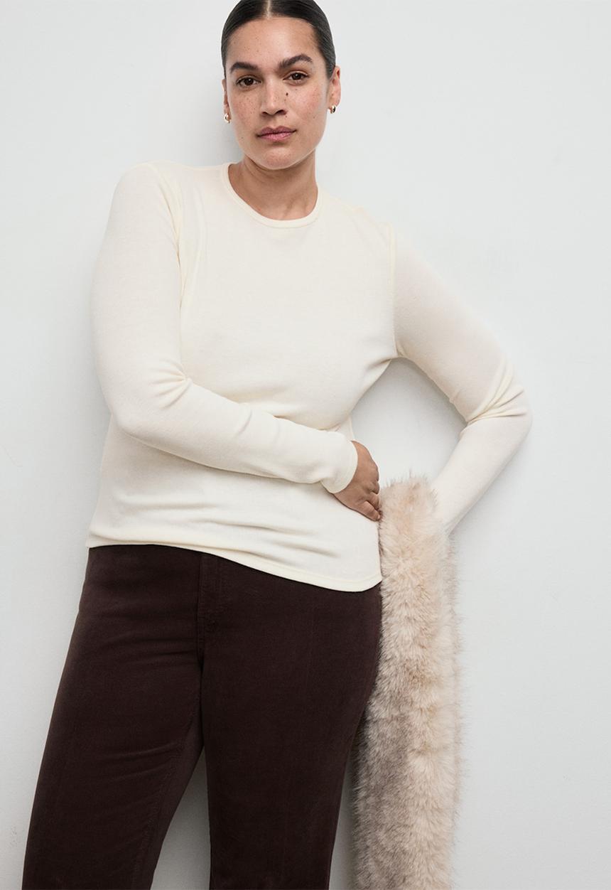 MANGO - T-shirt liloca - natural