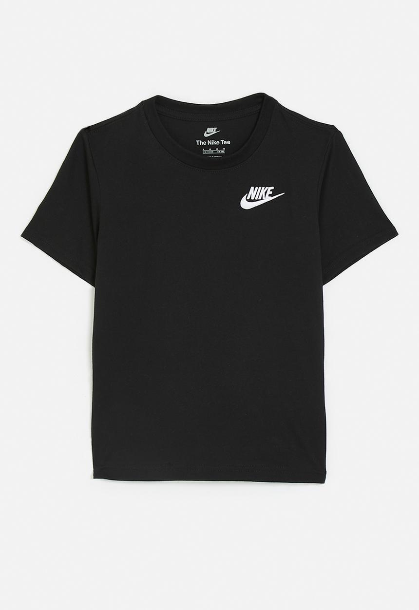 Nike - Nkn Nsw Embroid Futura Tee - Black