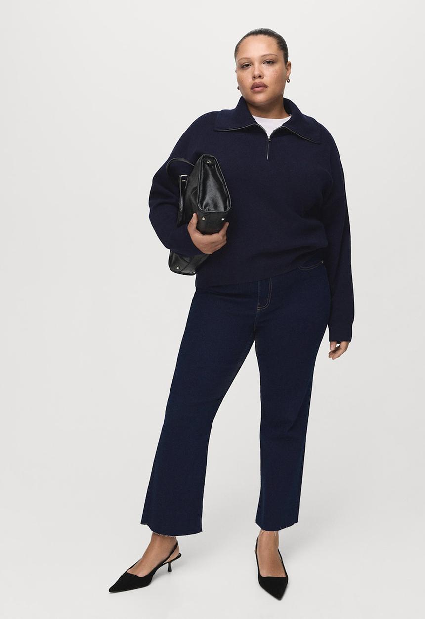 MANGO - Jeans sienna - open blue