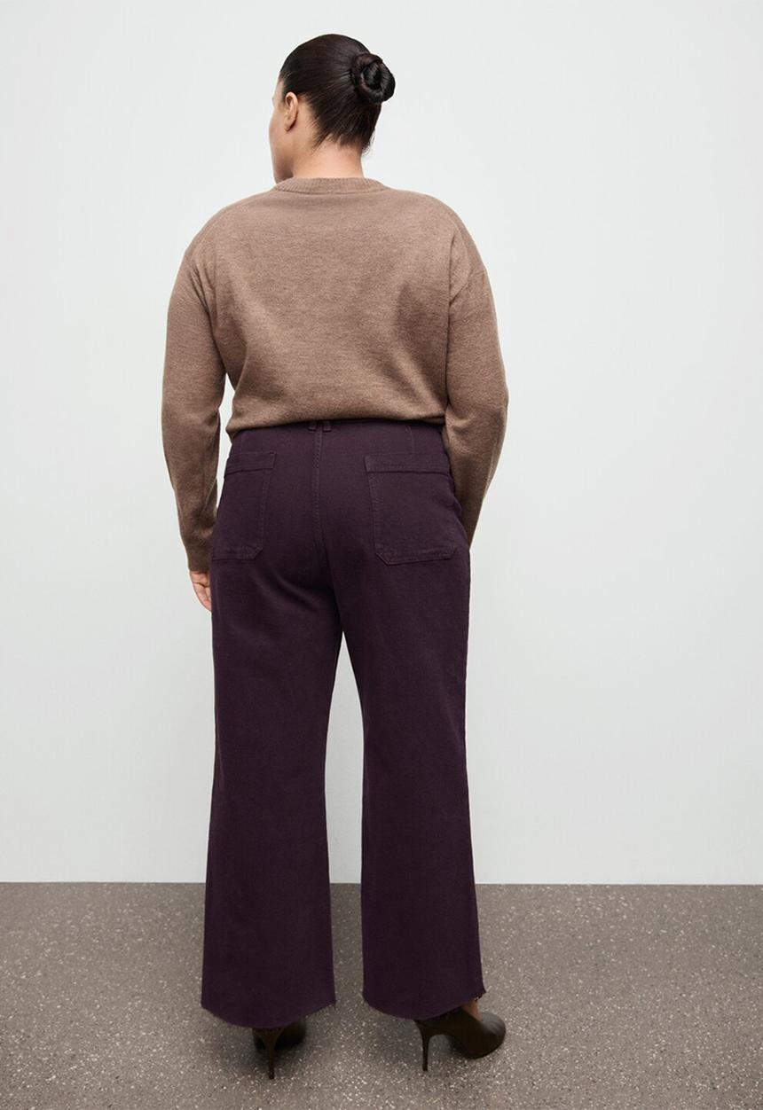 MANGO - Jeans catherin - dark red