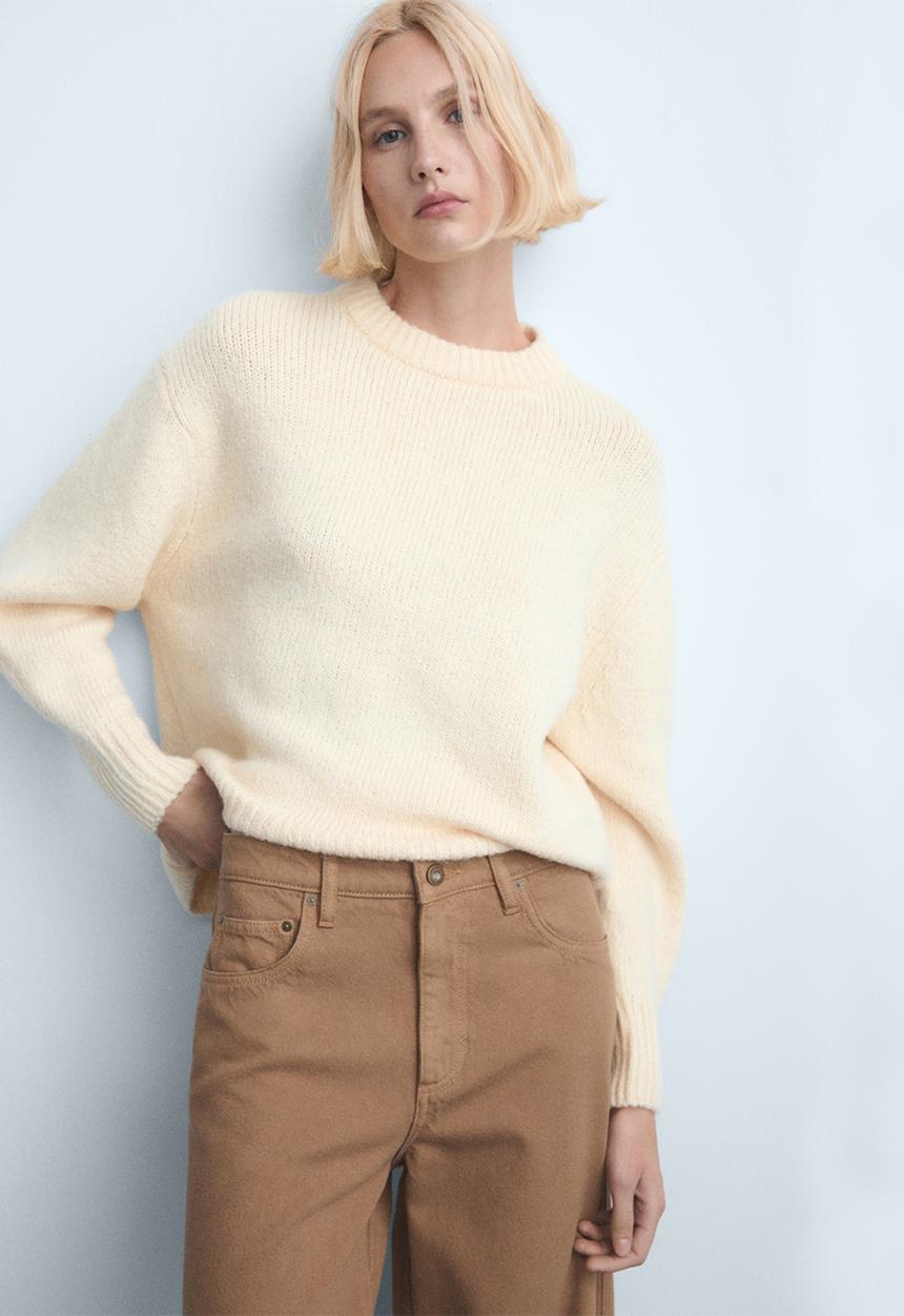 MANGO - Jeans lucky - light/pastel brown