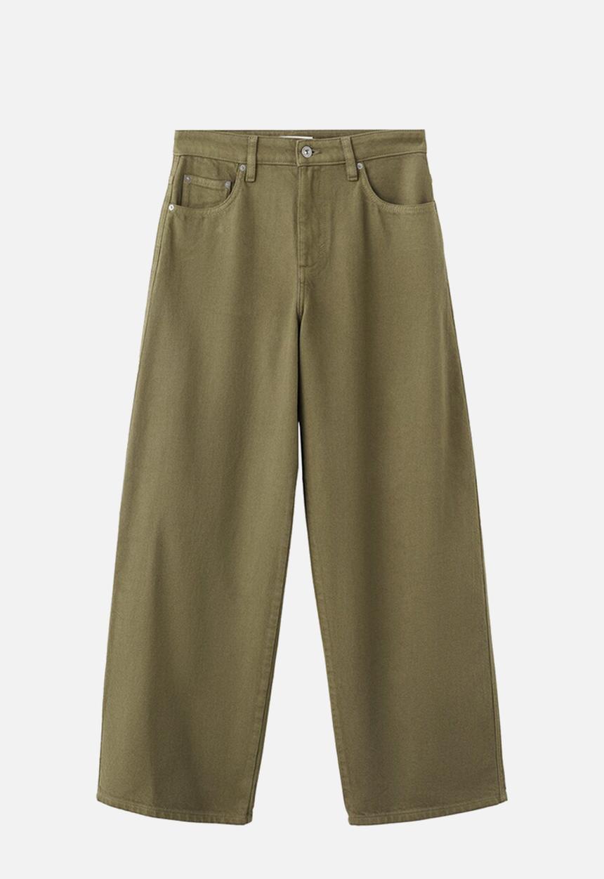 MANGO - Jeans lucky - khaki