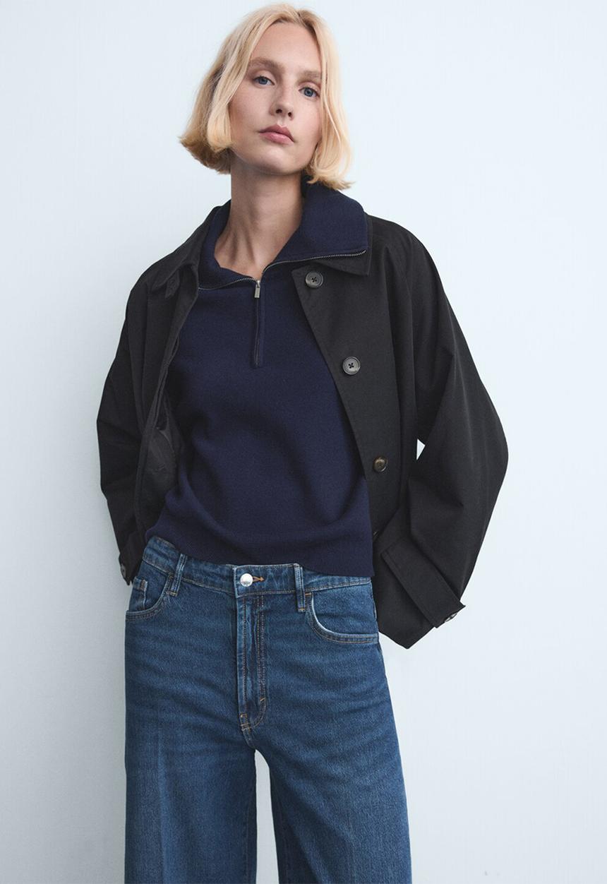 MANGO - Jeans elise - open blue