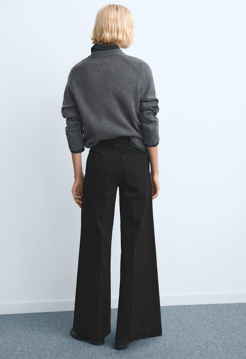 MANGO - Jeans jessie - open gray