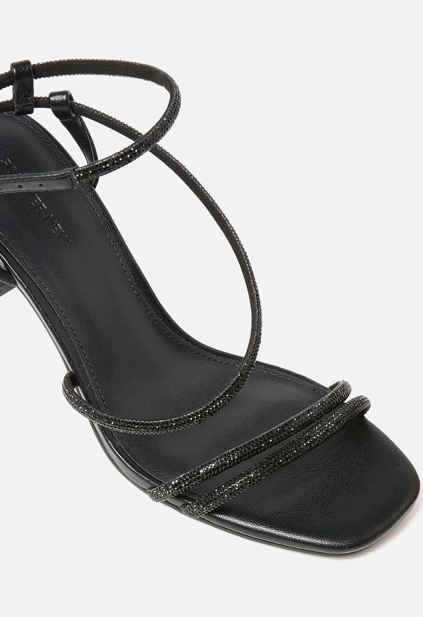 Forever New - Mila diamante heel in black