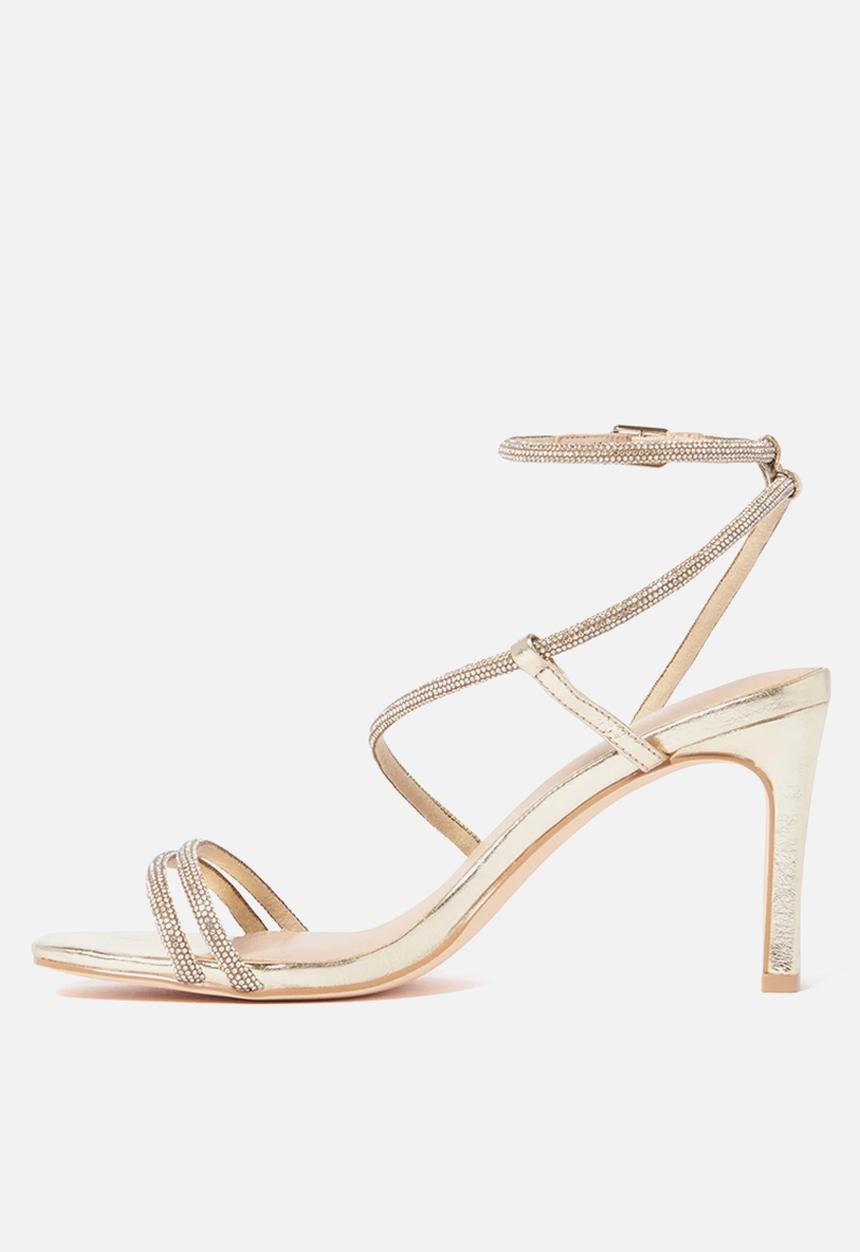 Forever New - Mila diamante heel in gold