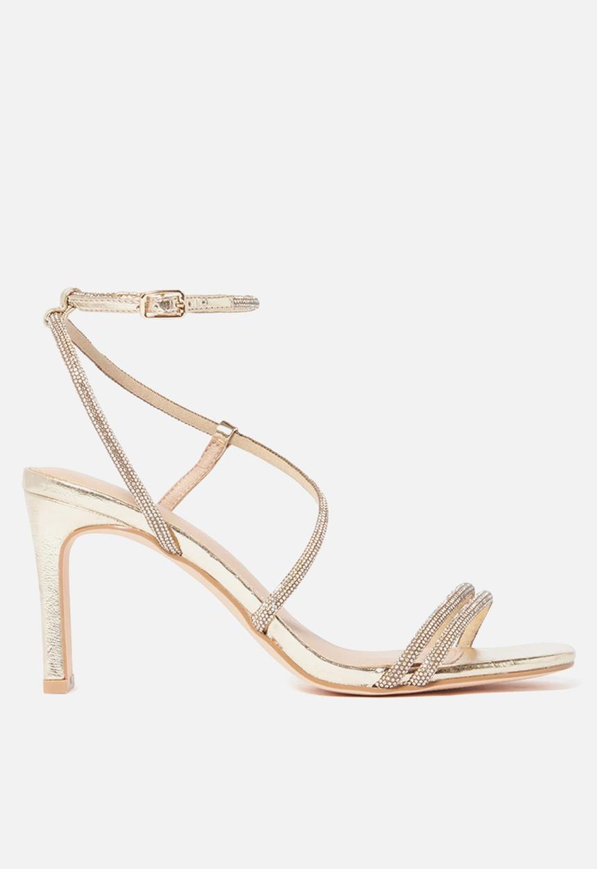 Forever New - Mila diamante heel in gold