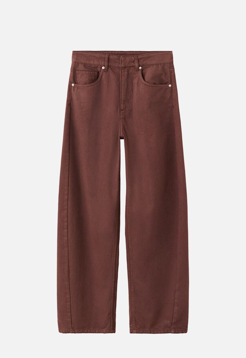 MANGO - Jeans carol - medium orange