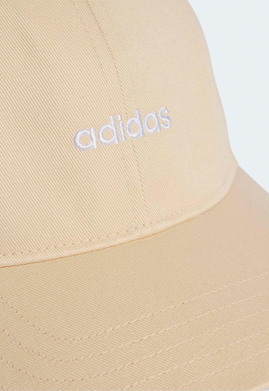 adidas Performance - Linear emb cap - crystal linen/white