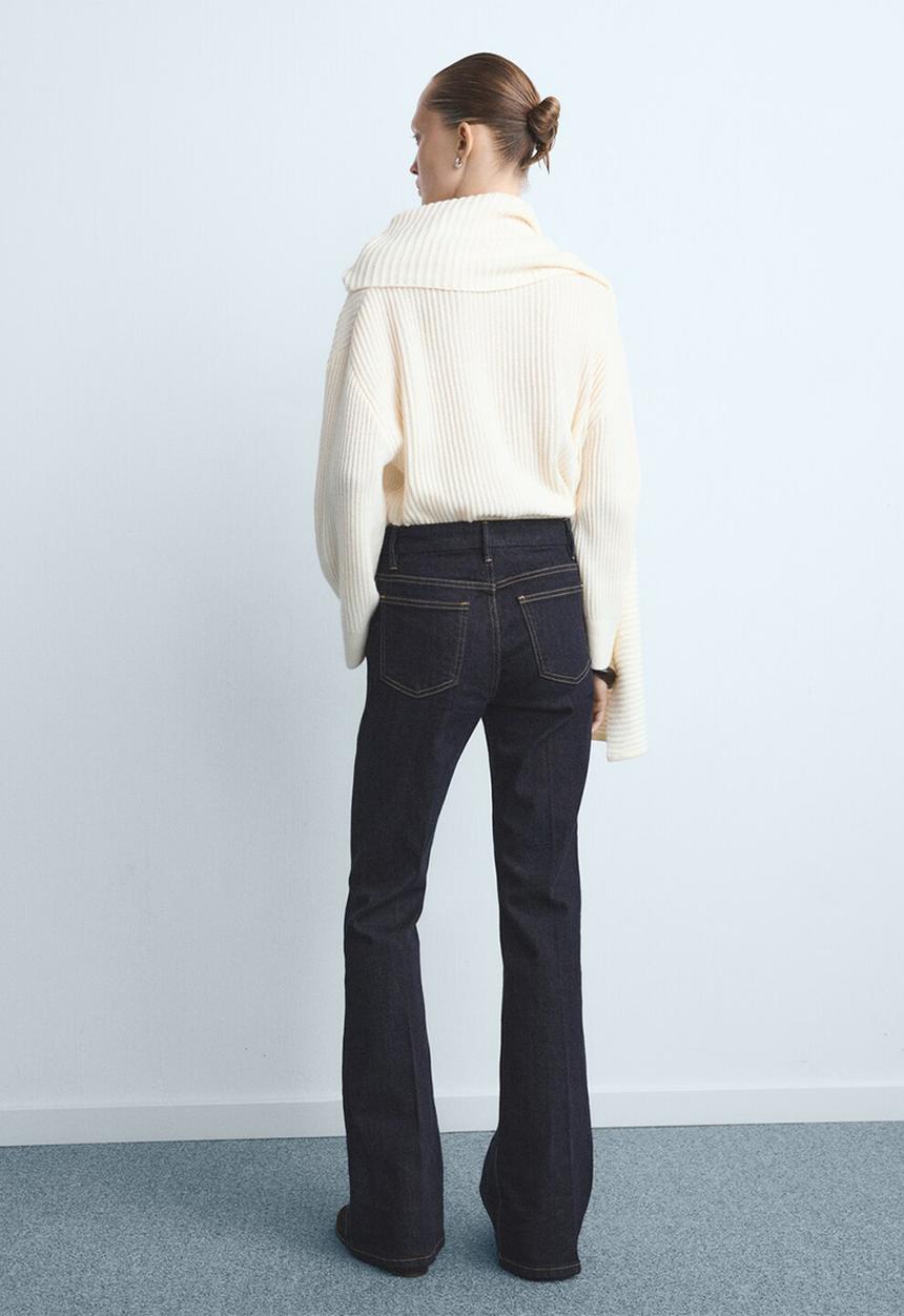 MANGO - Jeans violeta - open blue
