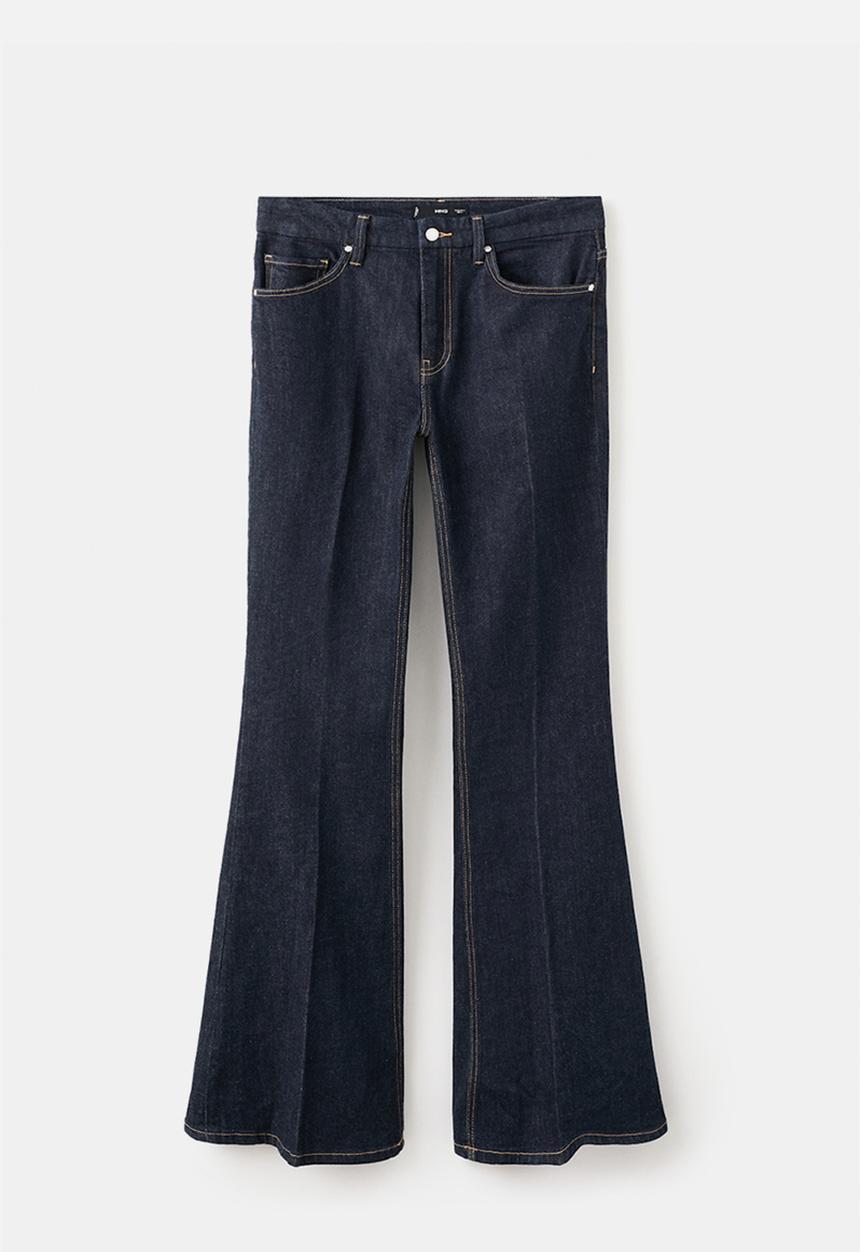 MANGO - Jeans violeta - open blue