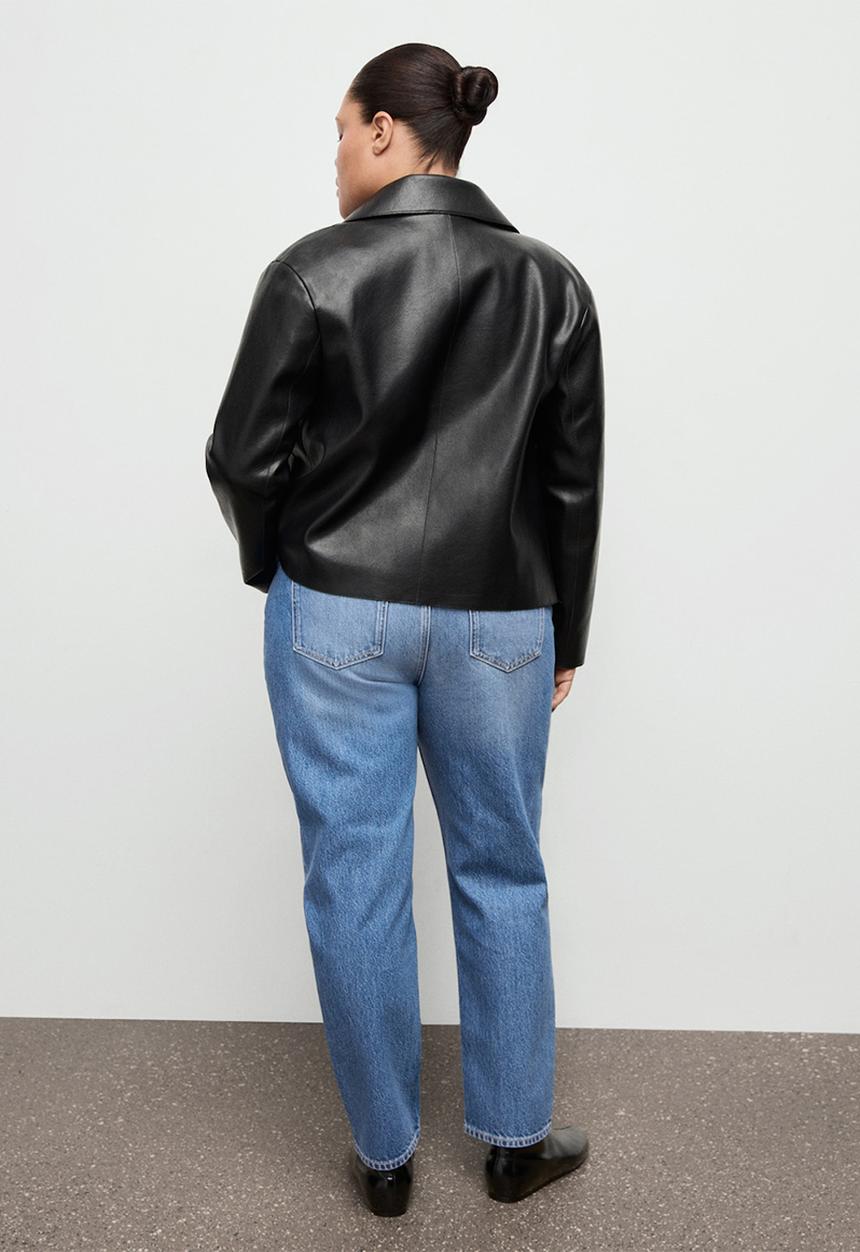 MANGO - Jeans mom2000 - open blue