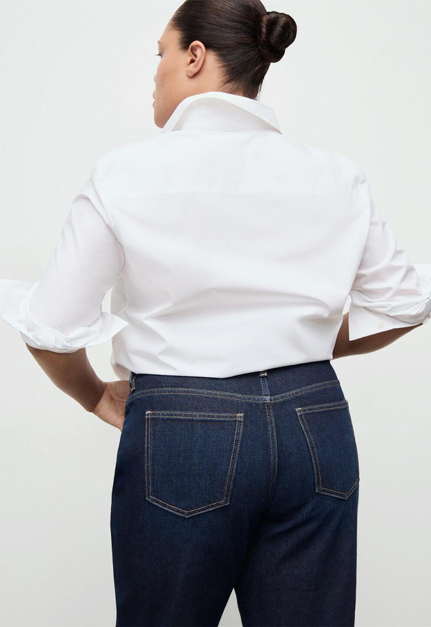 MANGO - Jeans mom2000 - denim blue