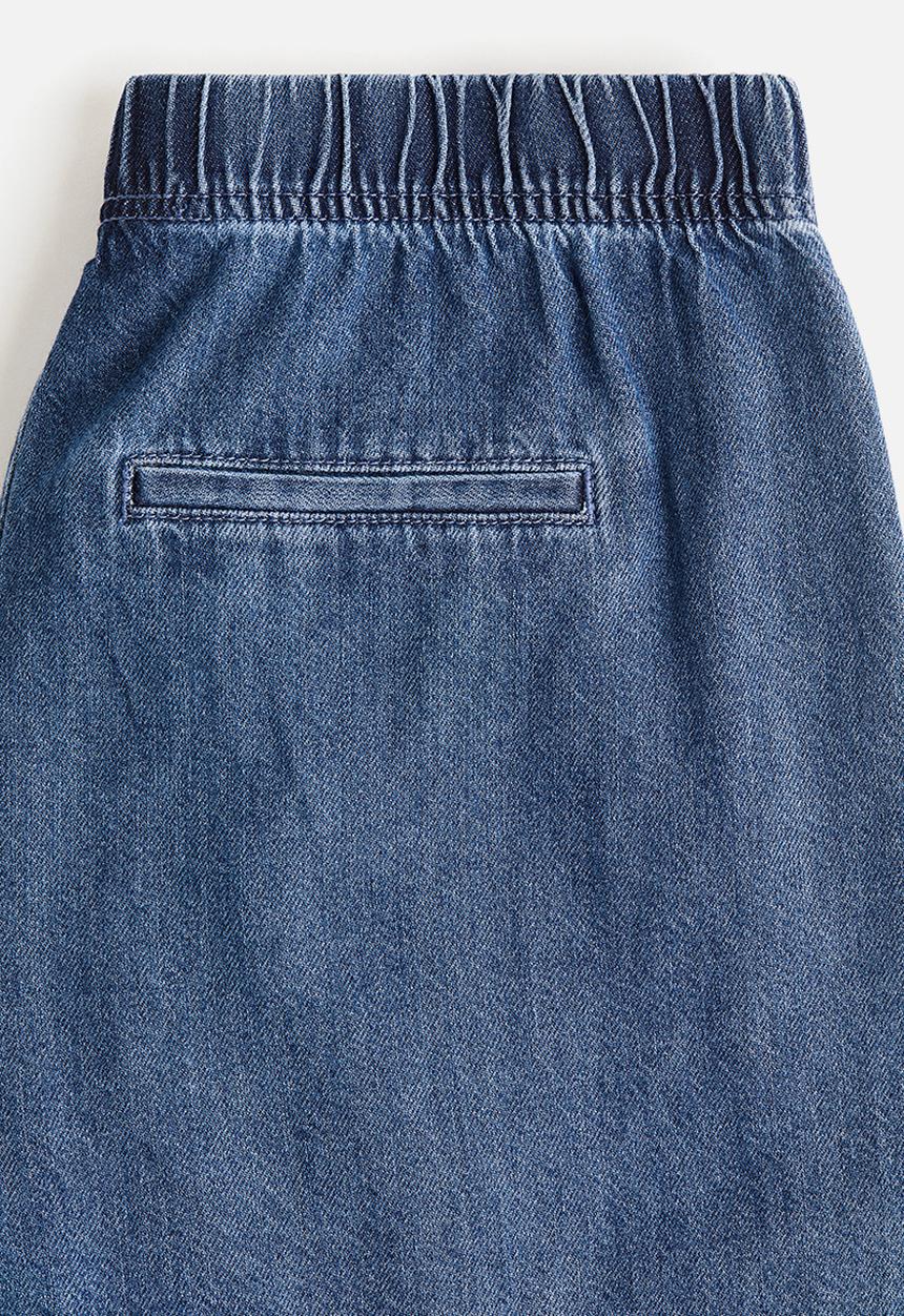 H&M - Denim pull-on shorts - denim blue