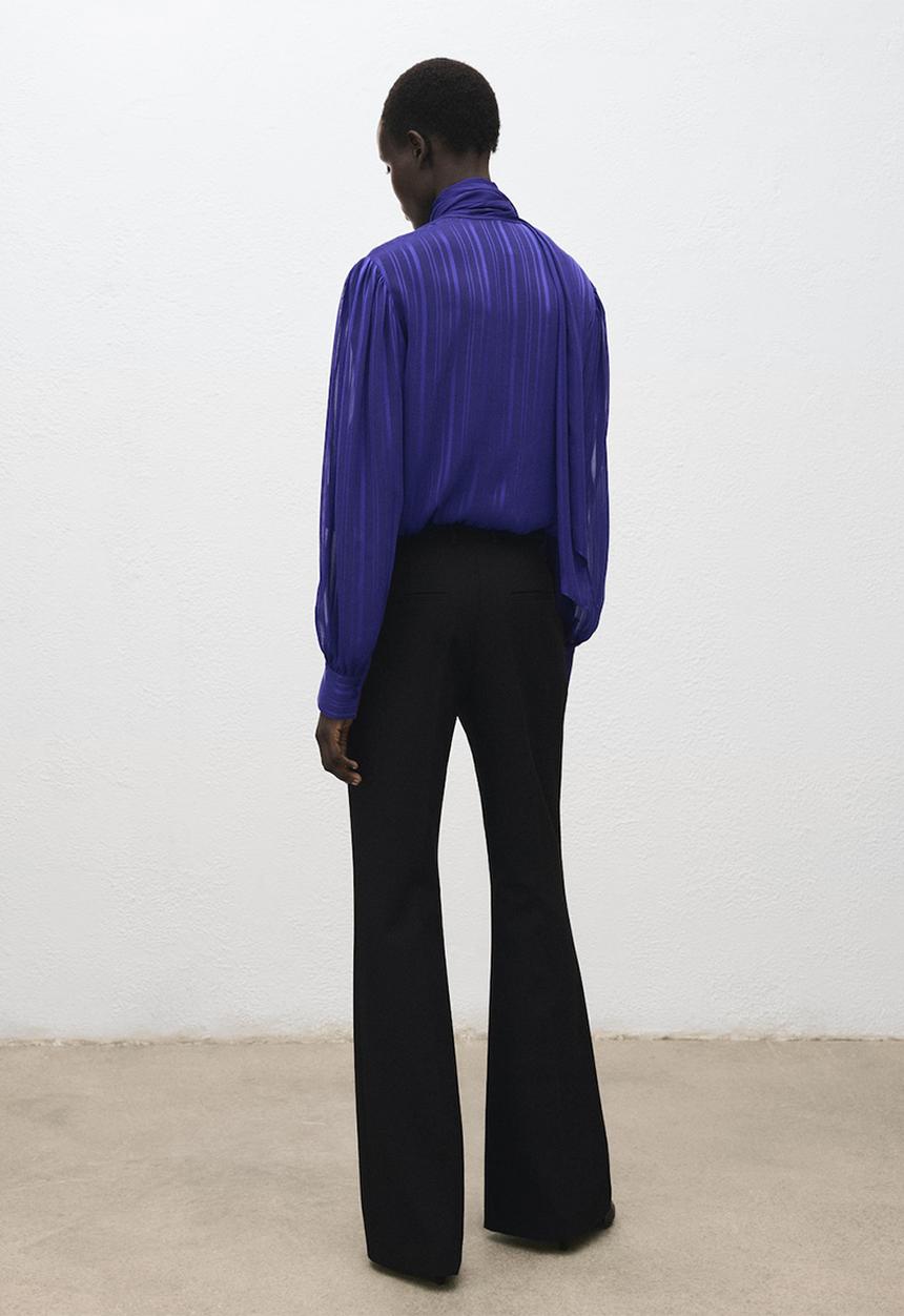 MANGO - Blouse moldavia - medium blue