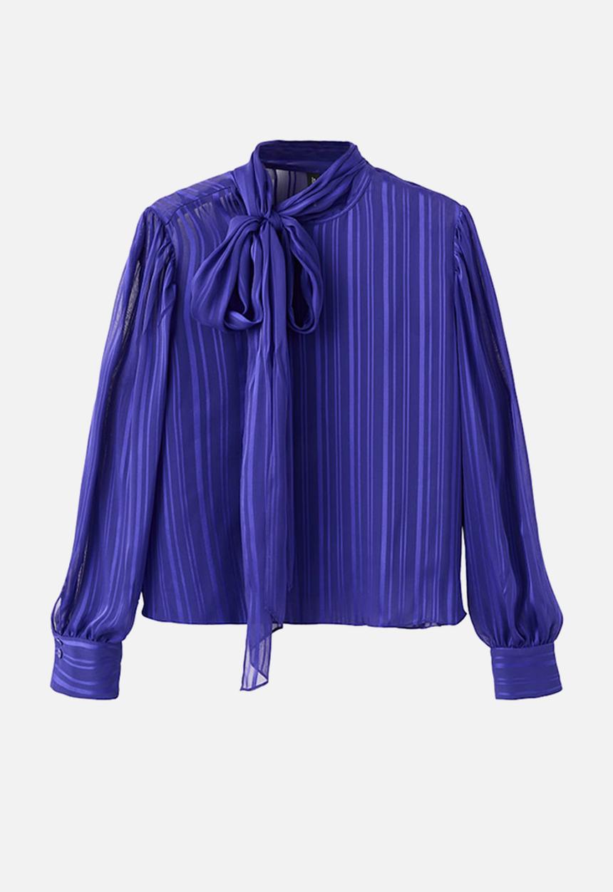 MANGO - Blouse moldavia - medium blue