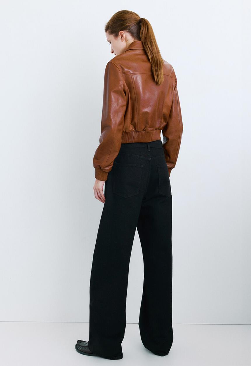 MANGO - Jeans carol - open gray