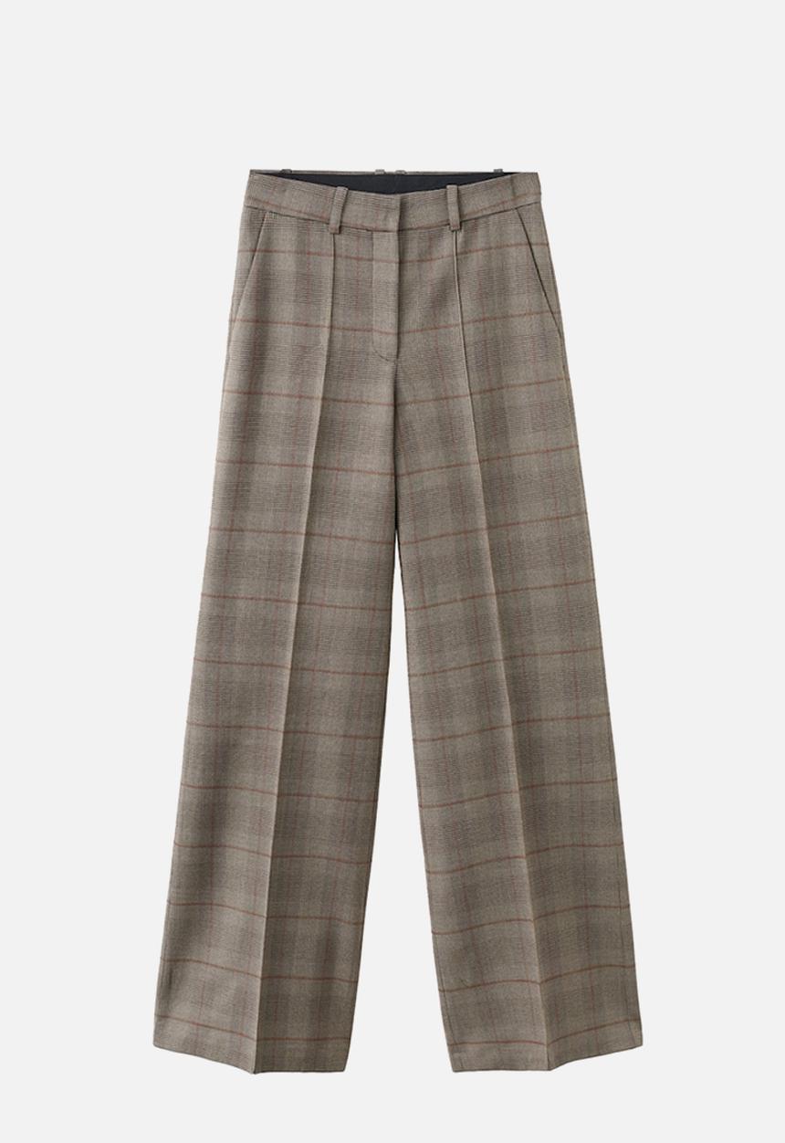 MANGO - Trousers monet - brown