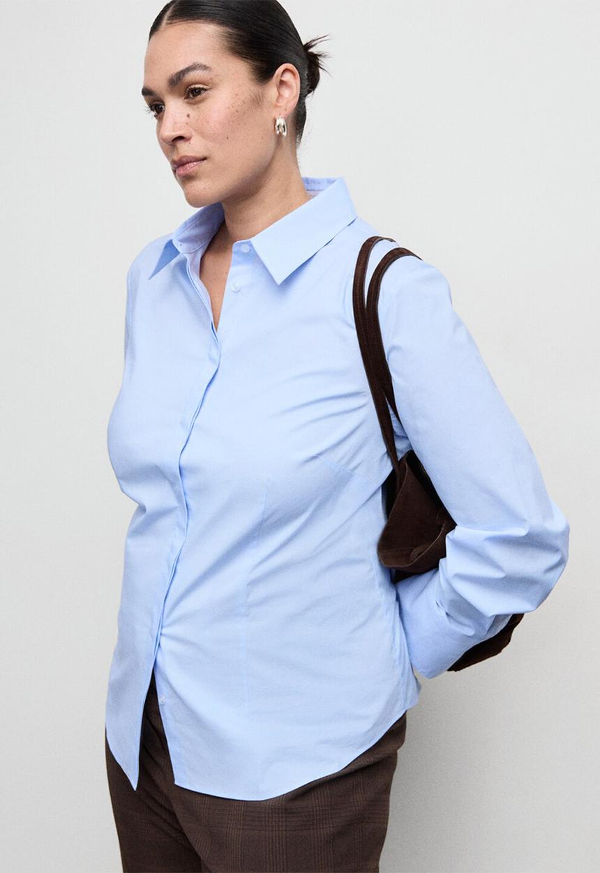 MANGO - Shirt sofia - light blue